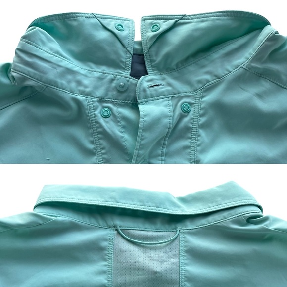 Under Armour Mens XXL Aqua Float Tide Chaser 2.0 Fishing Long Sleeve Button Down - Picture 9 of 16